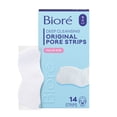 thumbnail image 1 of Bioré Deep Cleansing Pore Nose Strips, Original, Blackhead Remover Strips, Oil Free, 14 Ct, 1 of 12