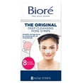thumbnail image 1 of Bioré Original Blackhead Remover Strips, Deep Cleansing Nose Strips 8 ct, 1 of 5
