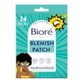 thumbnail image 1 of Bioré Pimple Patch, Cover & Conquer 12mm Blemish Patch, Hydrocolloid, HSA/FSA Approved, 24 Ct, 1 of 10