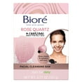 Bioré Rose Quartz + Charcoal HYZ01 Facial Cleansing Bar, Daily Face