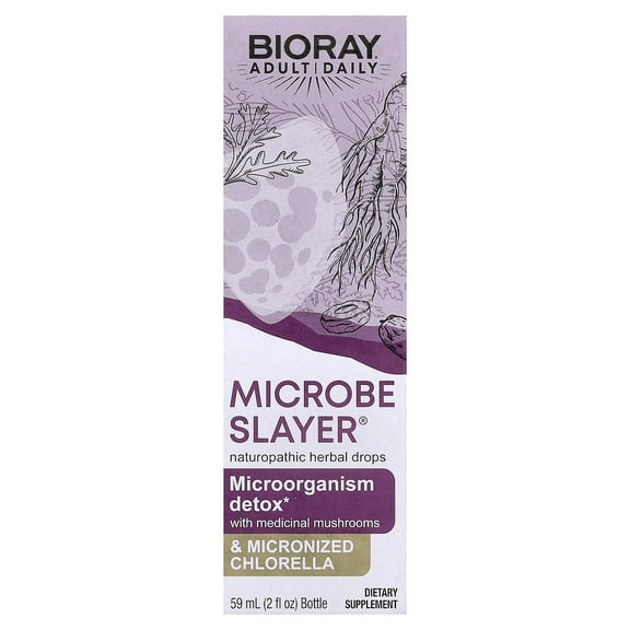 Bioray Microbe Slayer, Microorganism Detox, 2 fl oz (59 ml)