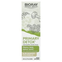 Bioray Primary Detox, Heavy Duty Detox Tonic, Alcohol Free, 2 fl oz (60 ml)
