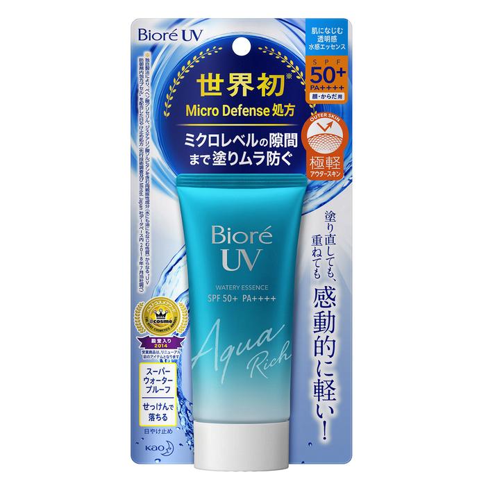 Biore UV Aqua Rich Watery 50 g Sunscreen SPF 50 + / PA ++++ 1 Count - image 1 of 2