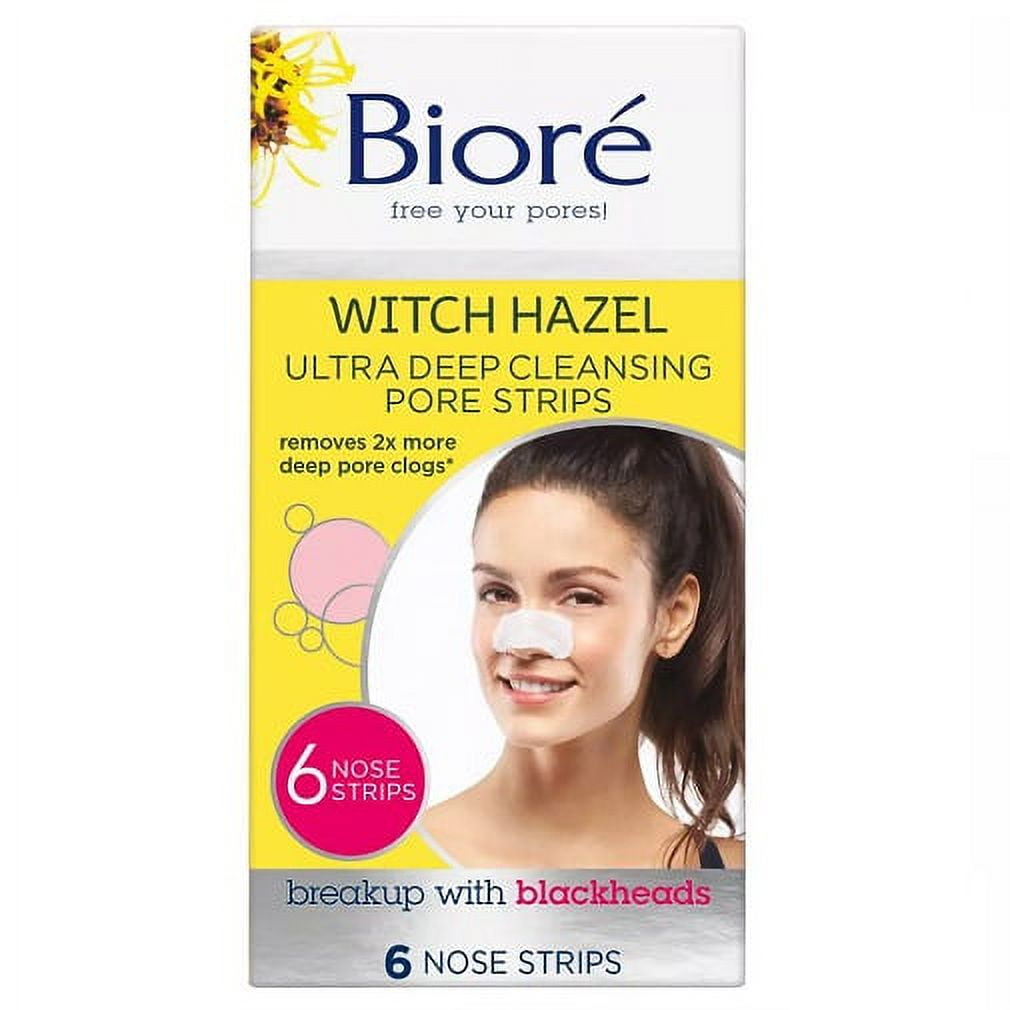 Biore White Ultra Pore Strips, 6+2 Count