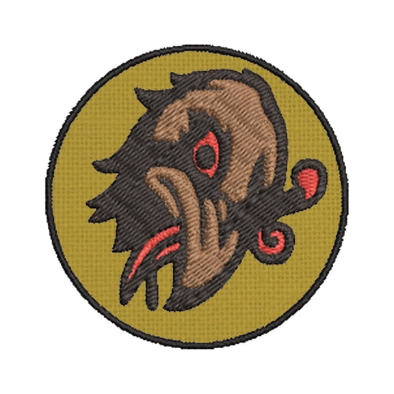 Bioshock Plasmids Murder Crows Embroidered Patch Iron-On Applique, Cosplay Vest Clothing Badge Back Packs Uniform DIY