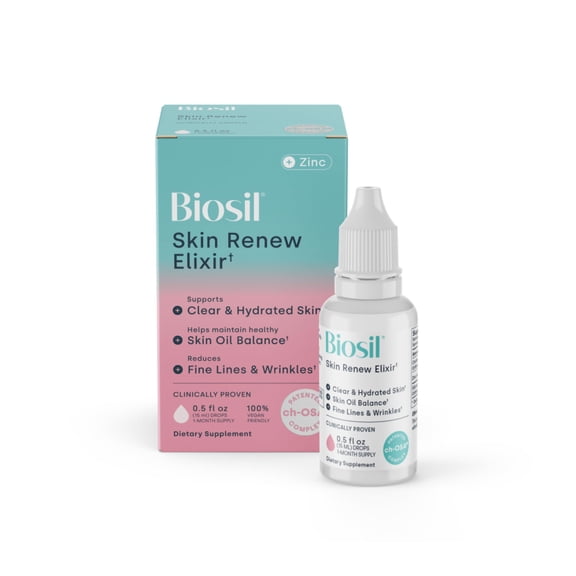 Biosil Skin Renew Elixir - 0.5 fl oz Drops - 30-Day Supply