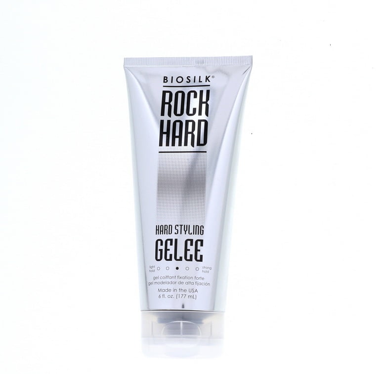 Biosilk Rock Hard Hair Styling Hair Gelee, 6 Oz (Pack of 2)