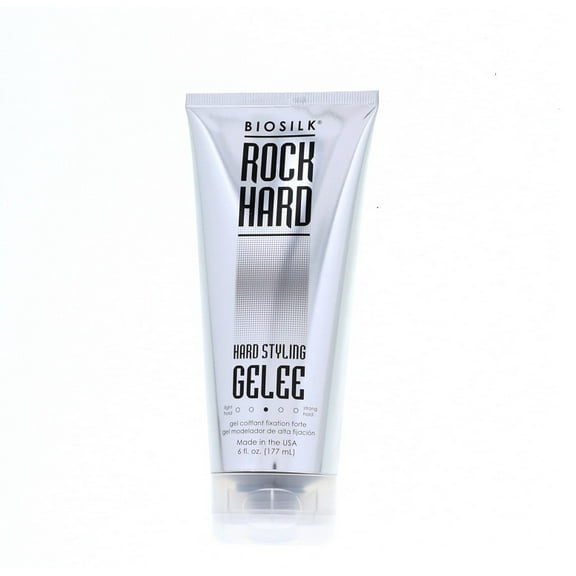 Biosilk Rock Hard Hair Styling Hair Gelee 6 Oz