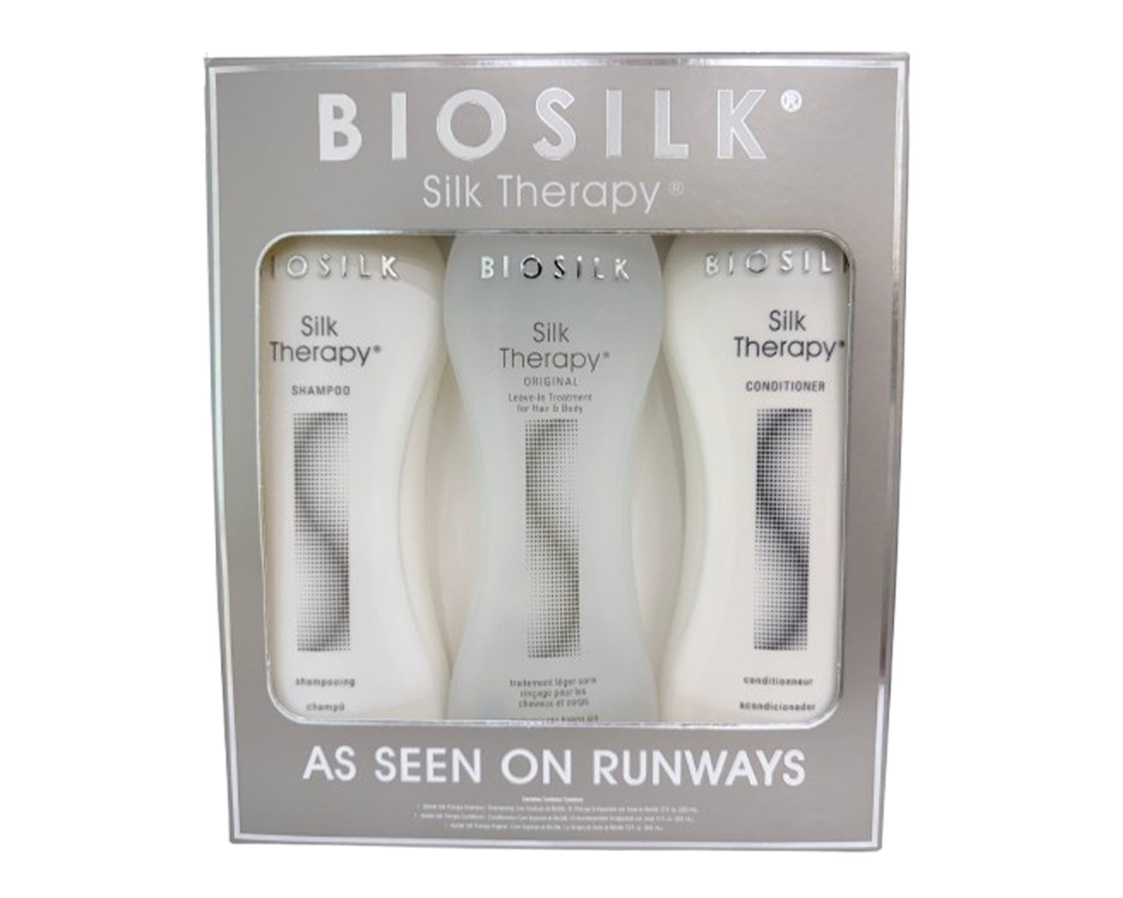 Biosilk Silk Therapy As Seen On Runways - 12 oz Hair Treatment Set