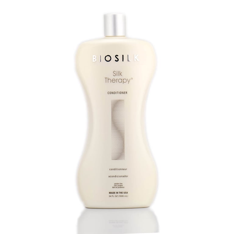 BioSilk Silk Therapy Shampoo, 34 oz, for smooth and manageable