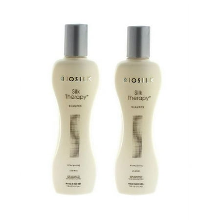 Biosilk Silk Therapy Shampoo Duo - 2x7oz