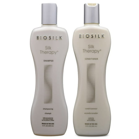 Biosilk Silk Therapy Shampoo & Conditioner 12 oz. Combo Pack