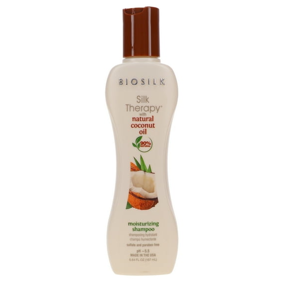Biosilk Silk Therapy with Natural Coconut Oil Shampoo 5.64 oz