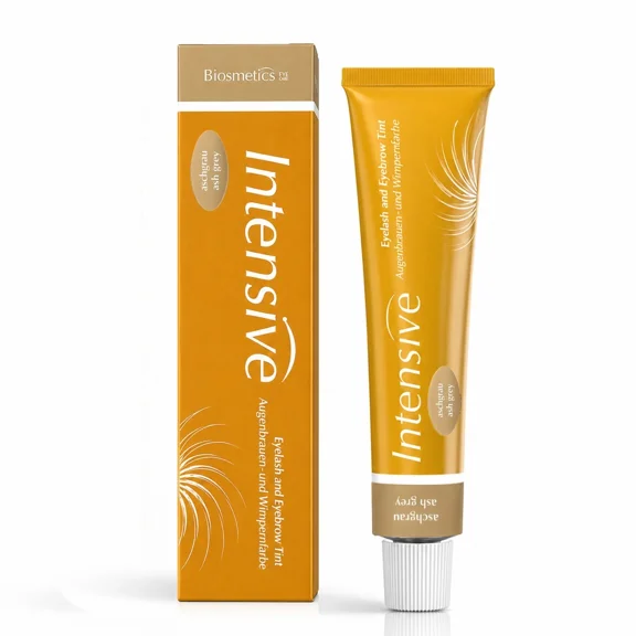 Biosmetics Intensive Eyelash & Eyebrow Tint Dye Tube (ASH Grey)