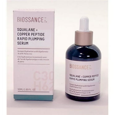 Biossance  Biossance Squalane + Copper Peptide Rapid Plumping Serum.