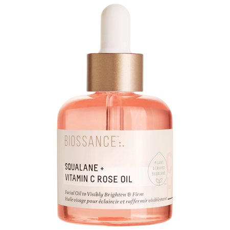 Biossance Squalane + Vitamin C Rose Firming Oil - Size: 1.01 oz / 30 mL