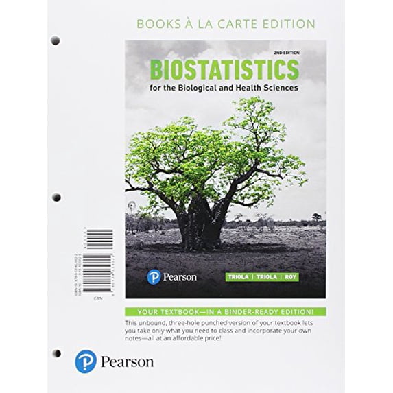 Pre-Owned Biostatistics for the Biological and Health Sciences, Loose-Leaf Edition Plus Mylab Statistics with Pearson Etext -- 24 Month Access Card Package Paperback