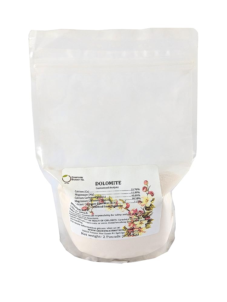 Biotech Dolomite Lime Plus Includes 11.8 22.7 Helps to pH Level