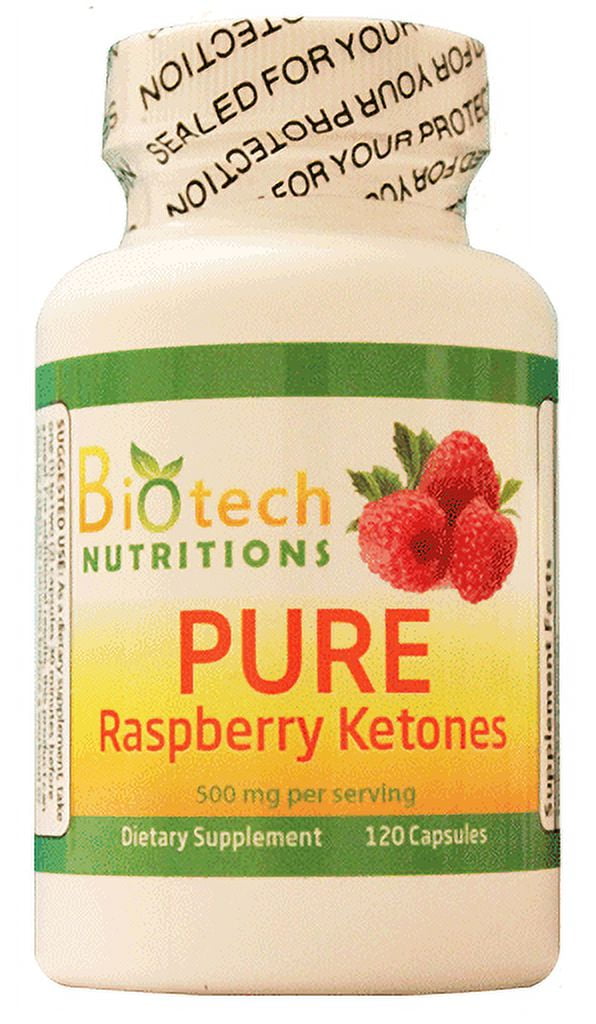 Biotech Nutritions Pure Raspberry Ketones 120 capsules