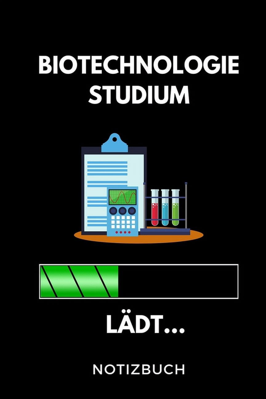 Biotechnologie Studium Lädt... Notizbuch A5 Geschenkbuch LINIERT zum