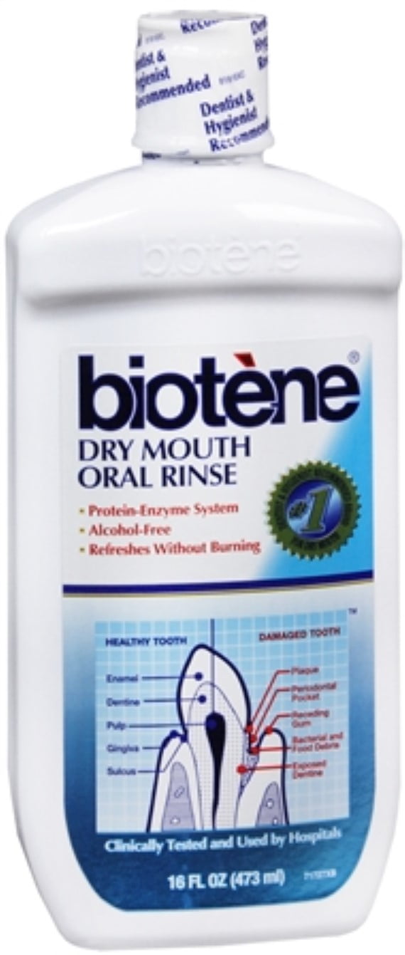 Biotene Dry Mouth Mouthwash 16 oz (Pack of 3)