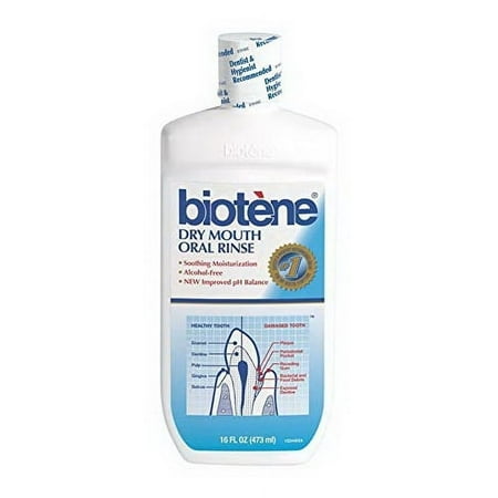 Biotene Dry Mouth Oral Rinse, Mouthwash, 16 Oz, 3 Pack