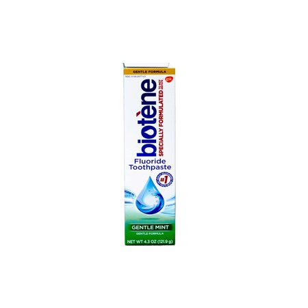 Biotene Fluoride Toothpaste Gentle Mint, 4.3 oz