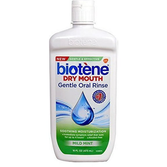 Biotene Moisturizing Oral Rinse, 16 Oz Pack of 6