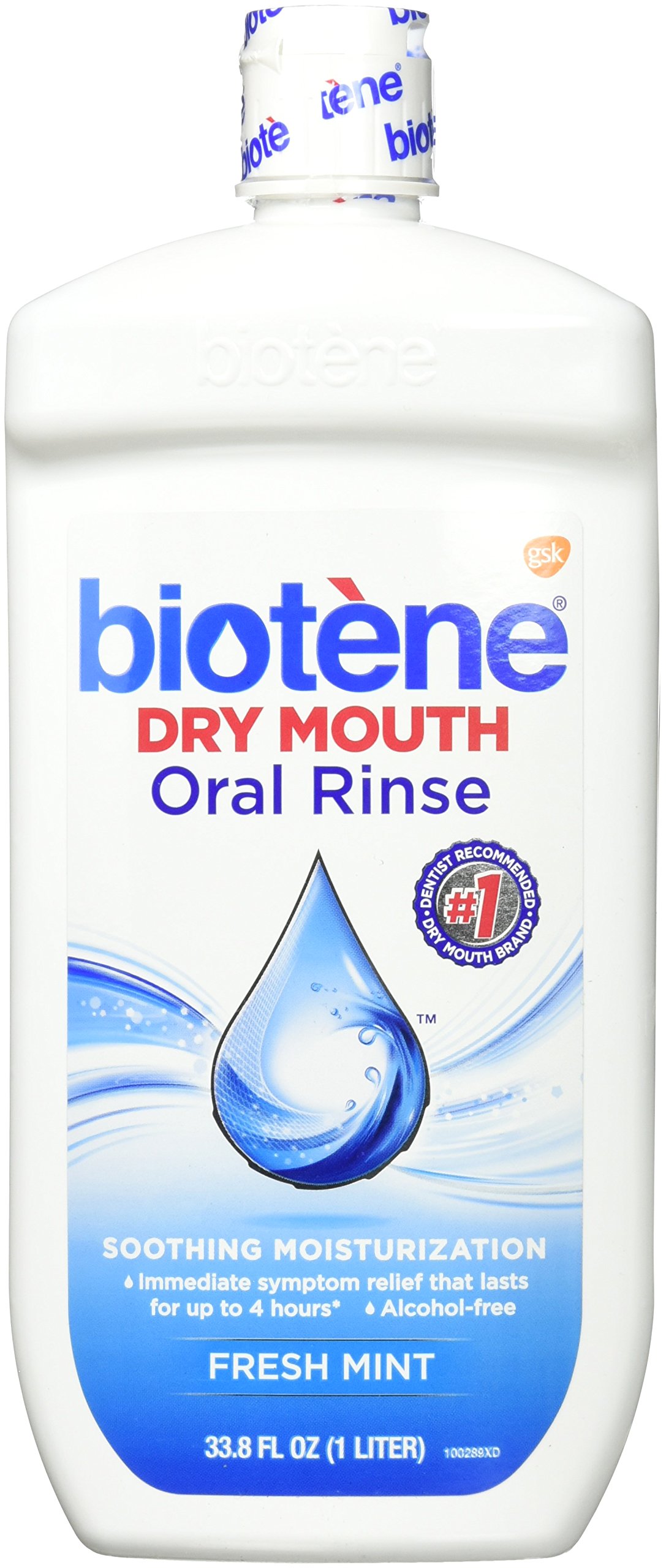 Biotene Oral Rinse Mouthwash For Dry Mouth, Breath Freshener And Dry Mouth Treatment, Fresh Mint