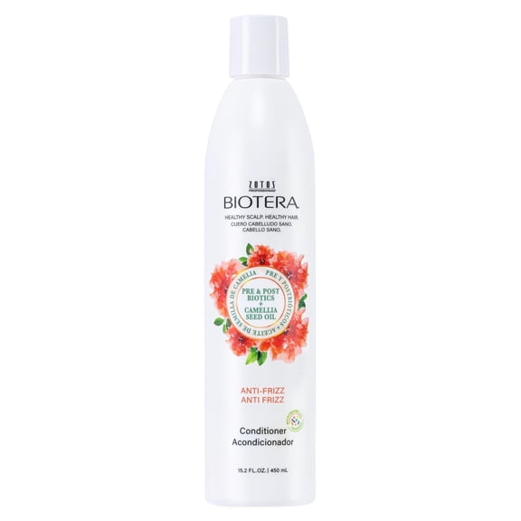 Biotera Anti Frizz Smoothing Conditioner | Smooths & Controls Frizzy, Unruly Hair | Microbiome Friendly | Vegan & Animal Test Free | Paraben Free | Color-Safe