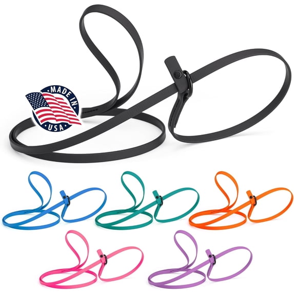 Biothane Slip Dog Leash - for Small, Medium and Large Dogs - Odor Free ...