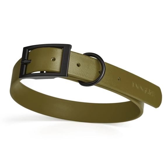 Wide 1.5"- L (16 to 20 inches) Biothane Waterproof Collar