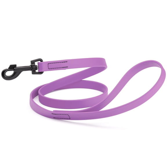 4 ft Amethyst Purple Biothane Waterproof Dog Leash