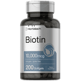 thumbnail image 1 of Biotin 10000 mcg | 200 Softgels | Vitamin B7 Supplement | For Men and Women | by Horbaach, 1 of 7