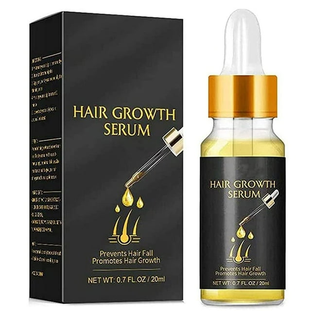 Biotin Thickening Herbal Serum Fast Hair Growth Serum Oil Ginger Hair ...