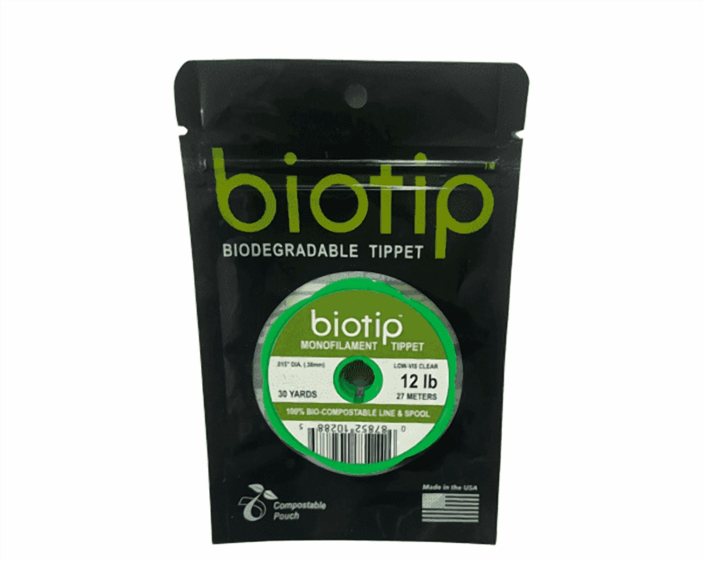 Biotip - Biodegradable Tippet, Low-Visibility Fishing Tippet ...