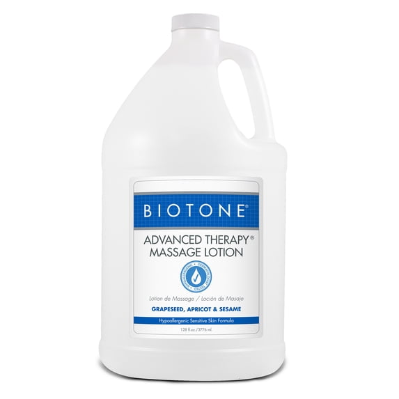 BIOTONE Advanced Therapy Unscented Massage Treatment Lotion 1 gal. Jug ATL1G 1 Ct