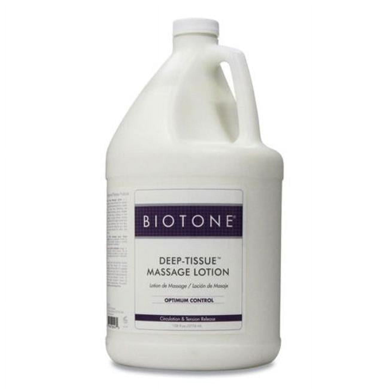 Biotone BTNDTU1G Deep Tissue Massage Lotion 1 gal Bottle Unscented