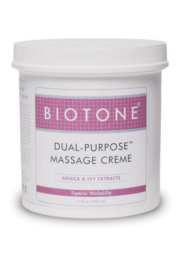 Dual-Purpose Massage Creme, 36 Ounce