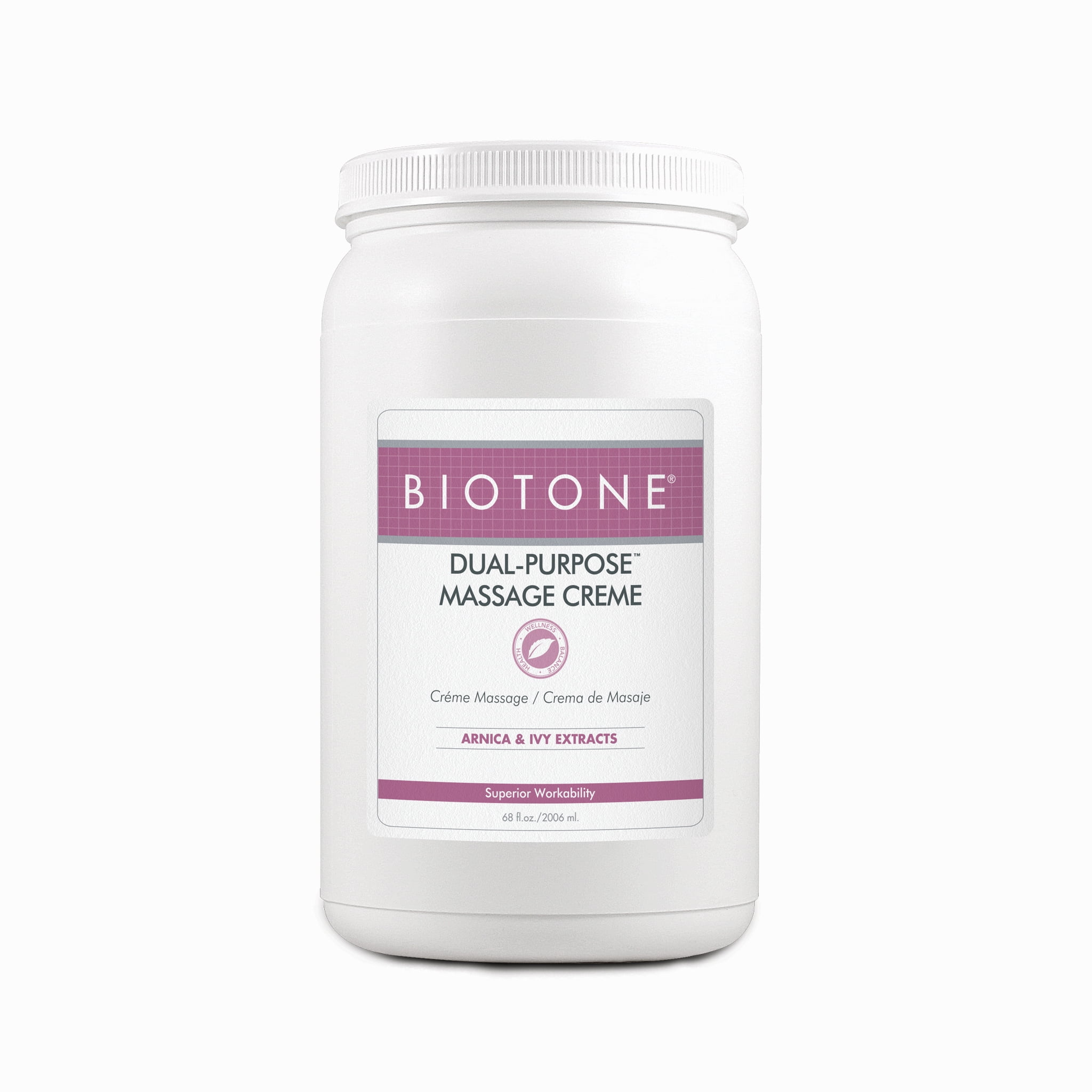 Biotone Dual-Purpose Massage Creme/Oil, 68 Ounce - For Muscle ...