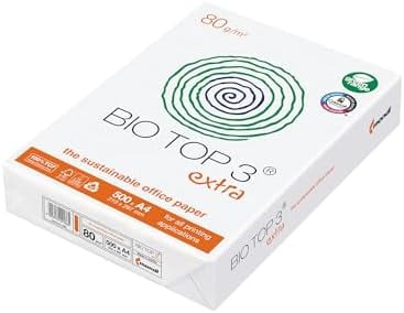 Biotop 3 Extra 2038010001 Office Paper DIN A4 80 /m Pack of 500 White