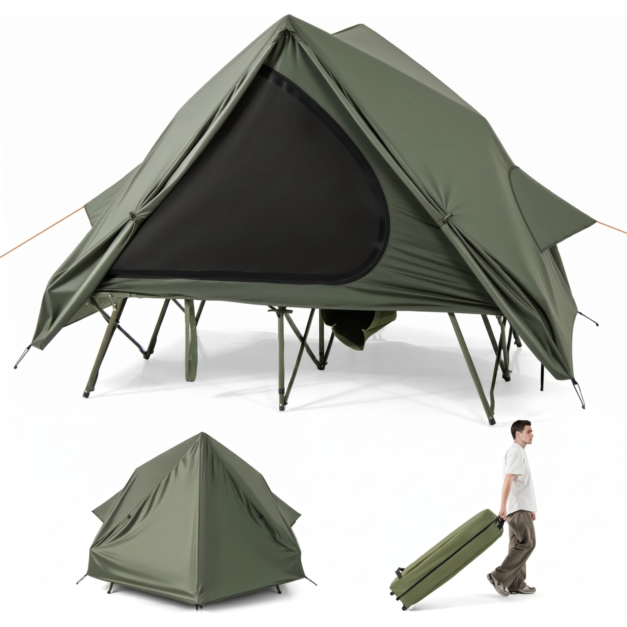 easy up tent 3x3 Bonnlo Pop Gazebo 3x3m with Sides, Folding Garden Event Shelter, Setup Party for Outdoor, Camping, BBQ (Blue) How to Bring Pop ItemStart: 4/10/2020 Size:5M Bell Tent Quality 10x10 FT Pop