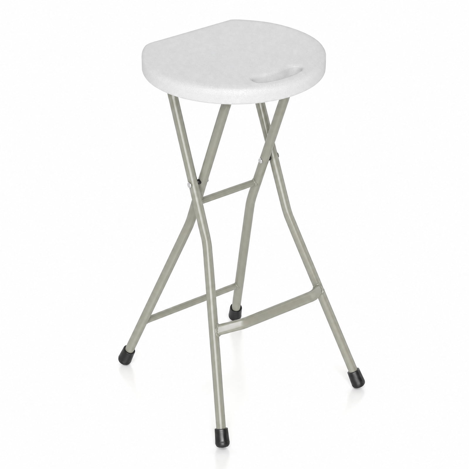 Biotree Set of 1 28 Inch Folding Chair Portable Folding Seat for Outdoor 28" x 15.5" for Patio Camping Dining, White