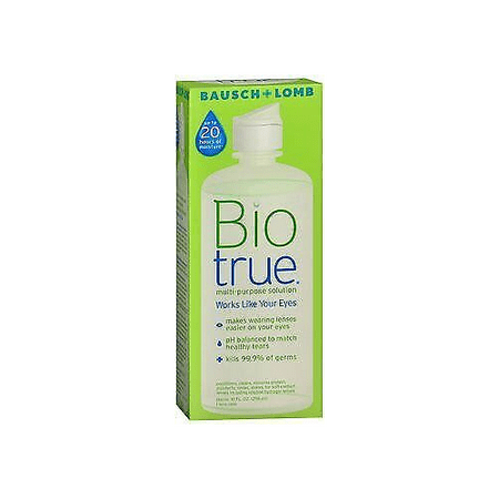 Biotrue Contact Lens Solution For Soft Contact Lenses, Multi-Purpose, 10 Oz, 4-Pack