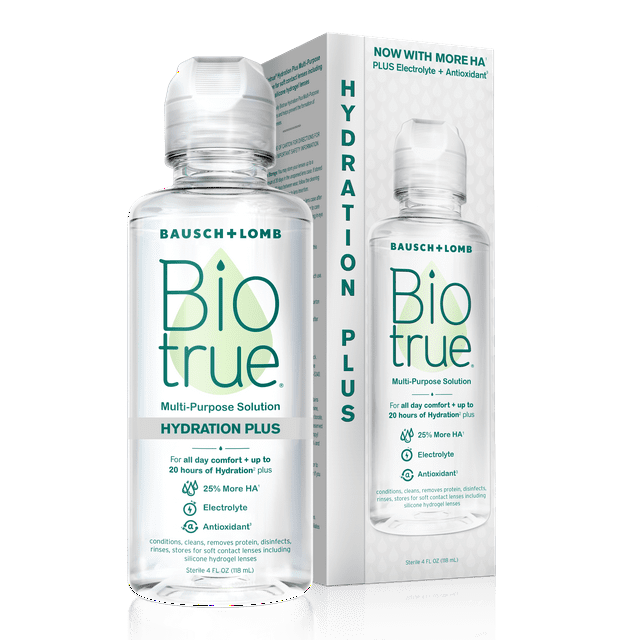 Biotrue Hydration Plus MultiPurpose Contact Lens Solution for Soft