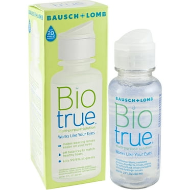 Biotrue Multi-Purpose Contact Lens Solution–from Bausch + Lomb–2 fl oz (60 mL) Bottle
