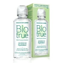 Biotrue Multi-Purpose Contact Lens Solution and Cleaner with Lens Case, 4 fl oz