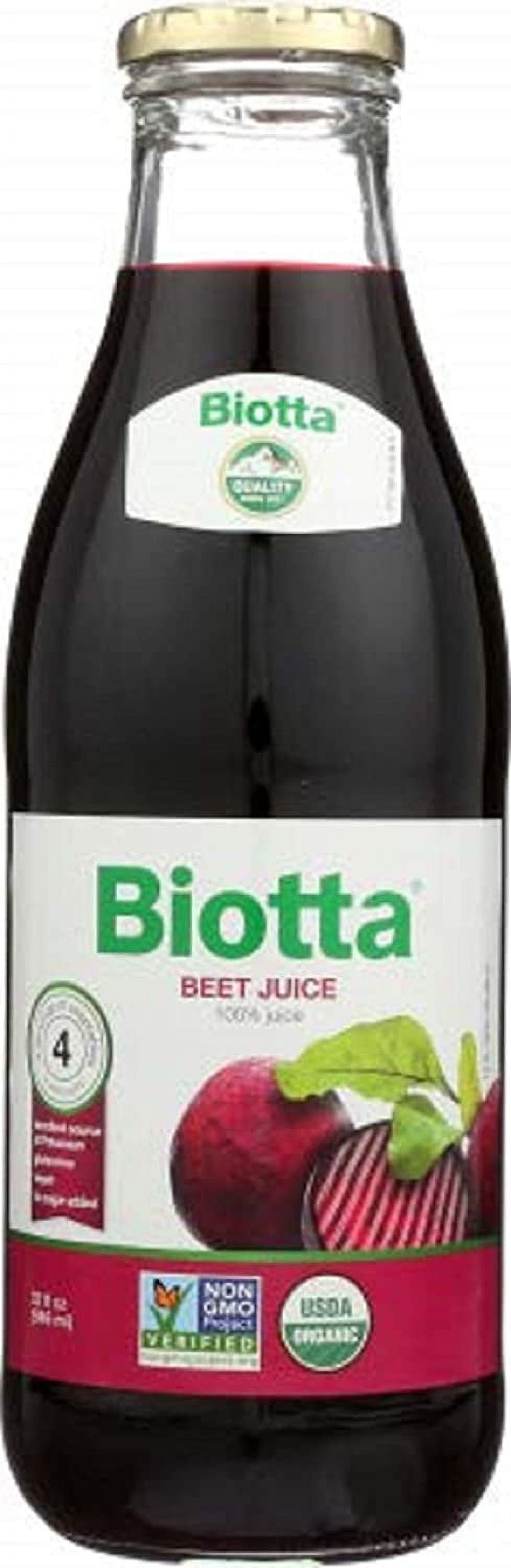 Biotta Biotta Non-GMO Beet Juice - 32 fl oz Pack of 3 - Walmart.com