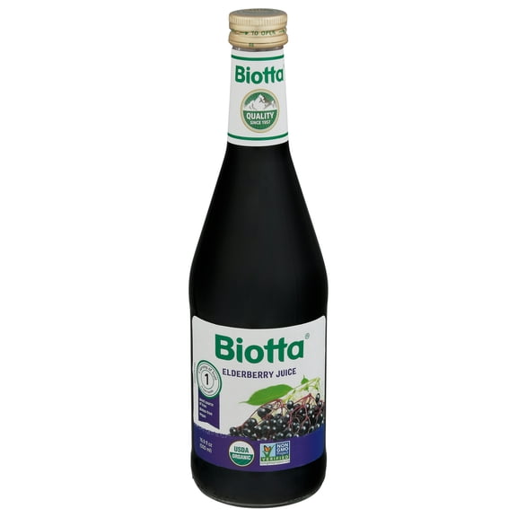 Biotta Elderberry Juice 16.9 oz (Pack Of 6)