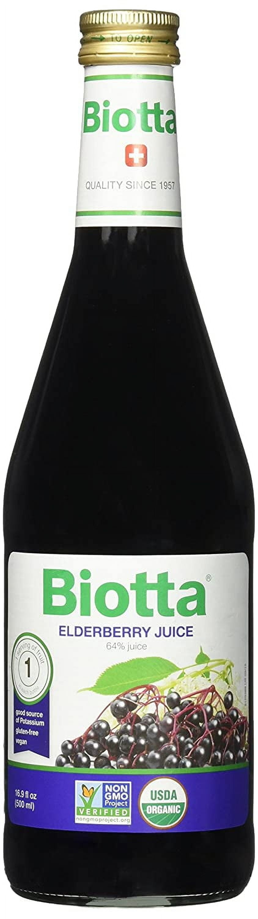 Biotta Non-GMO Elderberry Juice - 16.9 fl oz